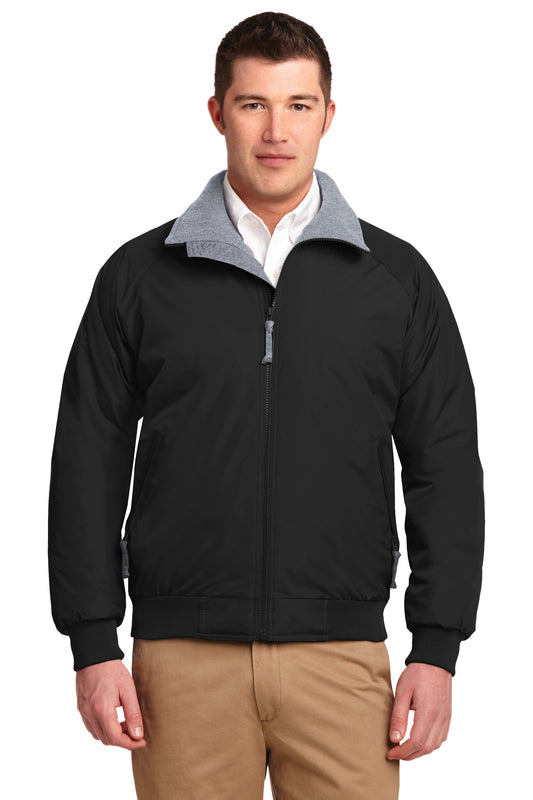 Outerwear True Black/ Grey Port Authority