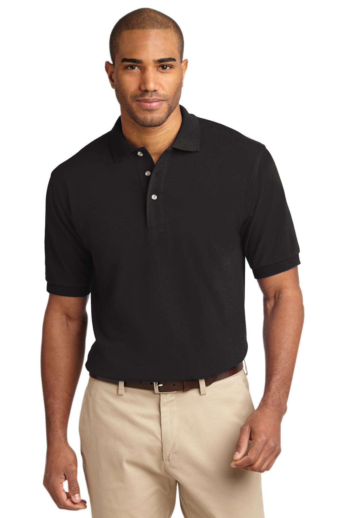 Polos/Knits Black Port Authority