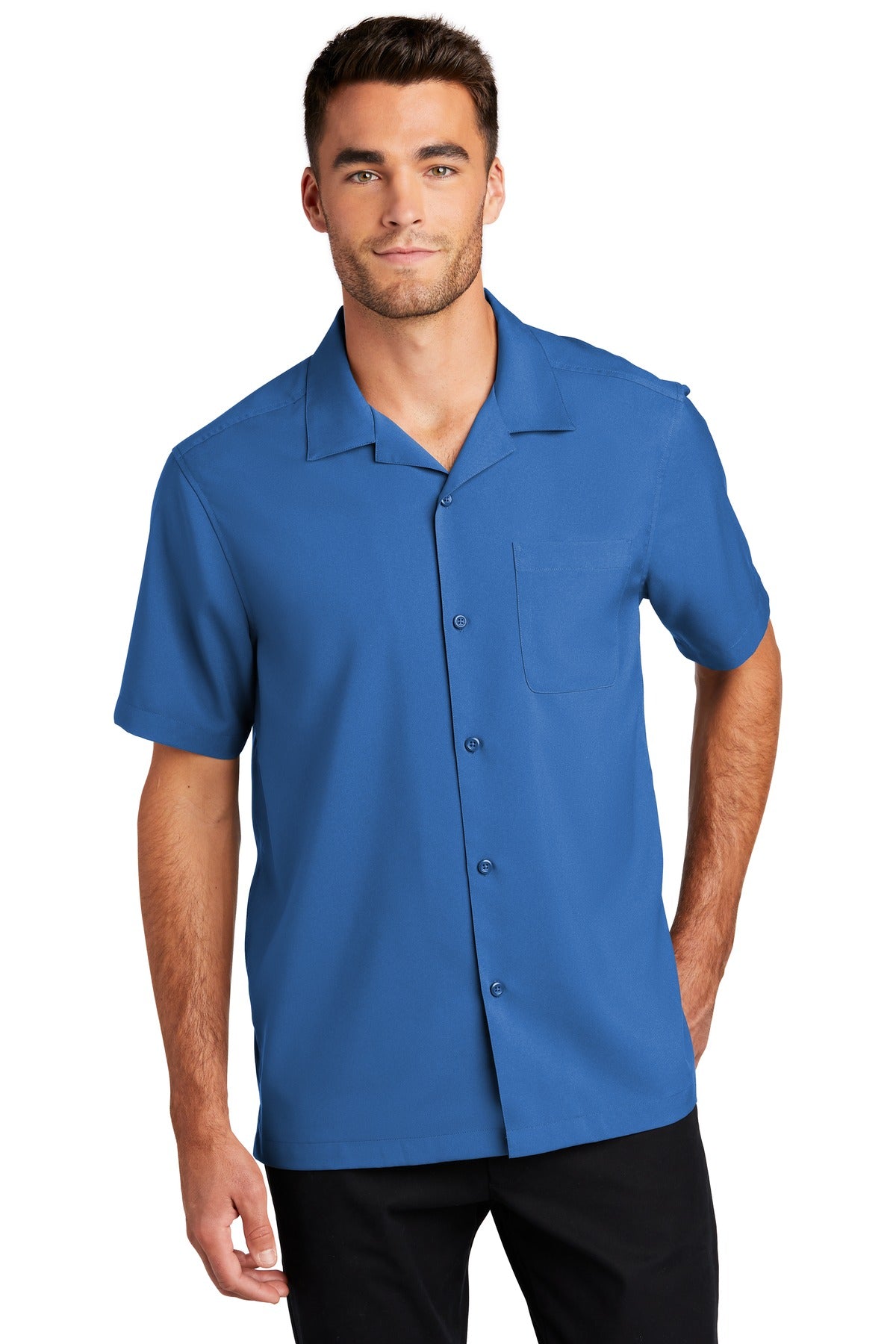 Woven Shirts True Blue Port Authority