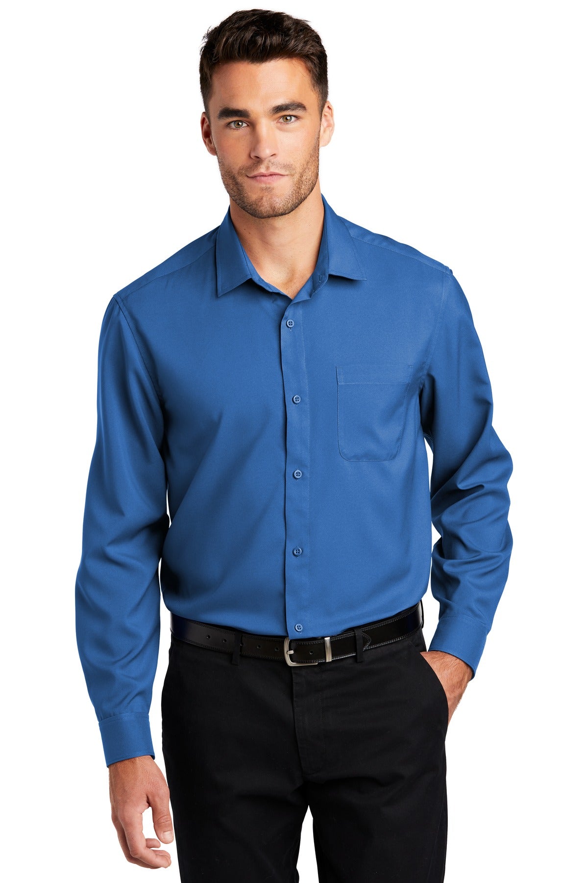 Woven Shirts True Blue Port Authority
