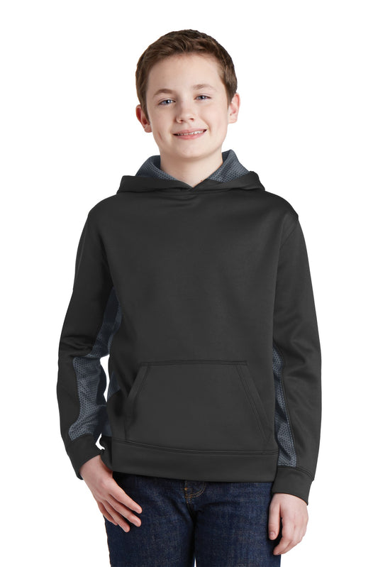 Sweatshirts/Fleece Black/ Dark Smoke Grey Sport-Tek