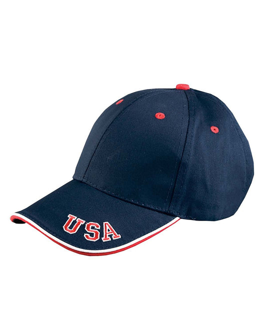 Headwear NAVY/ RED/ WHITE OS Adams