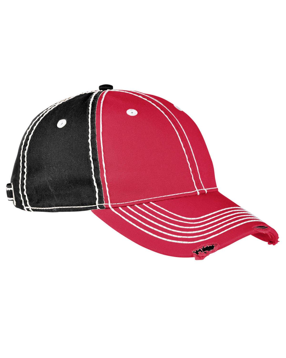 Headwear RED/ BLACK OS Adams